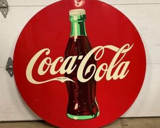 SST PAINTED COCA-COLA SIGN 