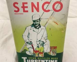 128OZ SENCO PAINT CAN W/ MAN