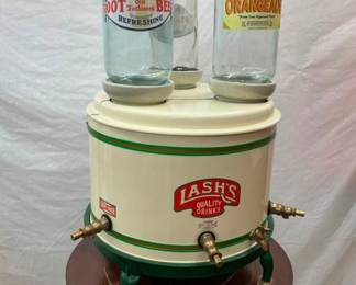 LASH'S ROOT BEER/ORANGEADE BOTTLES