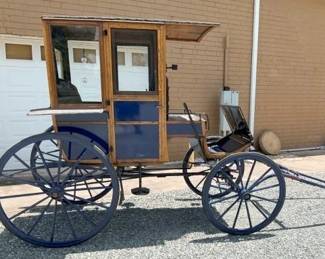 1880's ORG. STUDEBAKER TOWN COACH BUGGY 