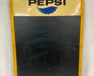 1962 SST PEPSI PLEASE MENU