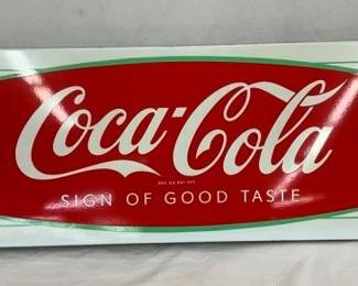 SSP COCA COLA SLED SIGN