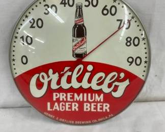 10IN ORDIELS LAGER BEER THERMOMETER