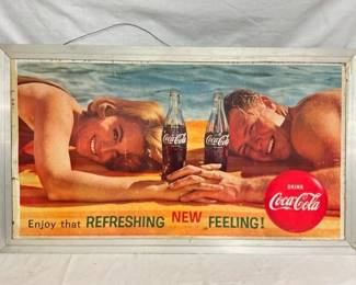 ALUM. FRAMED COKE CB