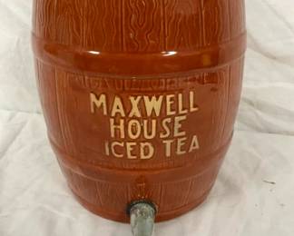 MAXWELL HOUSE ICE TEA STONEWARE DISP.