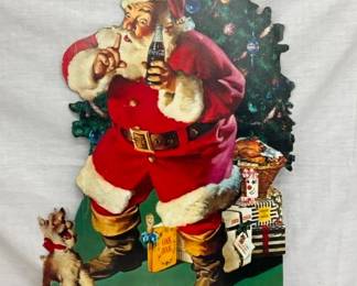 COCA COLA SANTA EASEL BACK