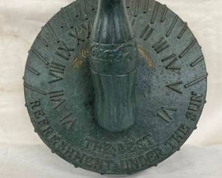 CAST  COCA-COLA BOTTLING CO. SUN DIAL 