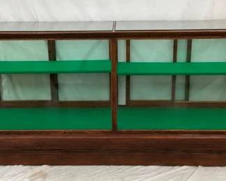 NICE OAK FLOOR MODEL SHOWCASE