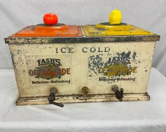 ICE COLD DOUBLE FOUNTAIN DISPENSER