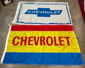 EARLY CHEVROLET DEALERSHIP FLAGS