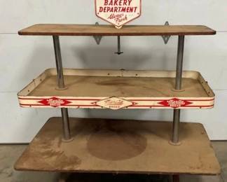 BAKERY DEPARTMENT BREAD RACK