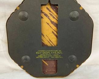 BACK VIEW KAY DISPLAY SIGN 