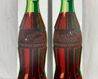 VERTICAL COCA COLA SLED SIGNS