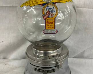 1 CENT FORD GUMBALL MACHINE 