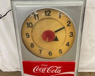 COKE STADIUM LIGHTUP CLOCK