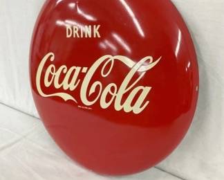 16IN SST PAINTED DRINK COKE BUTTON
