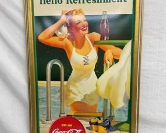 VERTICAL COKE CB FRAMED