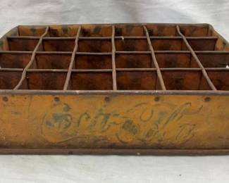 EARLY HARD TO FIND METAL COKE CARRIER