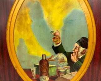 EARLY TIN DUFFYS WHISKEY STORE DISPLAY