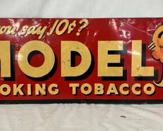 SST MODEL SMOKING TOBACCO SIGN