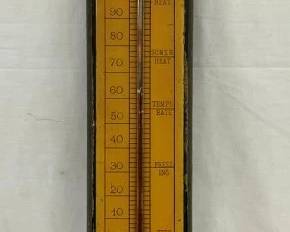 WOODEN COLBURNS MUSTARD THERM.