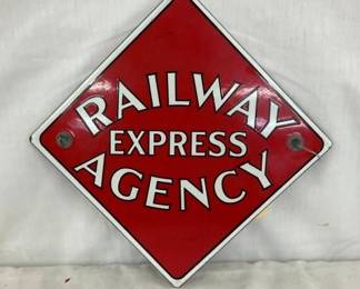 SSP RAILWAY EXPRESS AGENCY SIGN