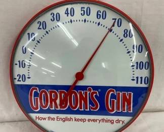 12IN GORDONS GIN THERMOMETER