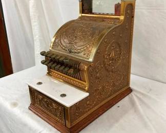 SIDE VIEW BRASS CANDY REGISTER