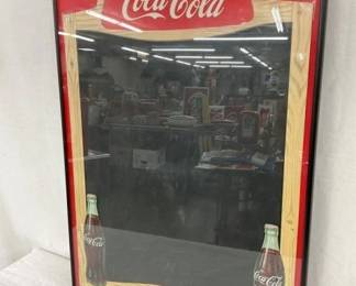 EARLY FRAMED COKE CB MENU