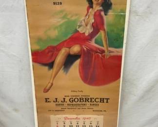 1946 E.J.J GOBRECHT CALENDAR
