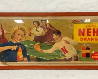 FRAMED NEHI CB PLAYING PING PONG