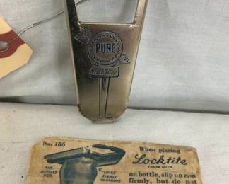 PURE LOCKTITE BOTTLE STOPPER W/ PAPER