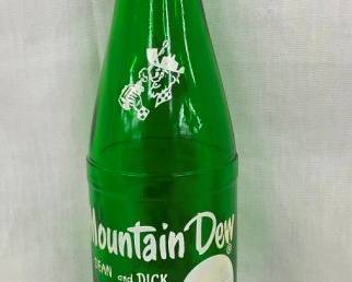 10 OZ BY DEAN & DICK MT. DEW BOTTLE