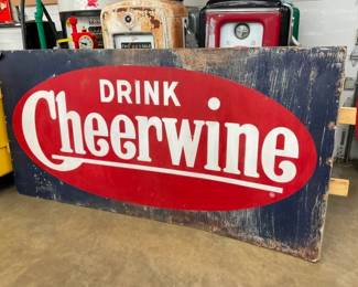 SST DRINK CHEERWINE SIGN