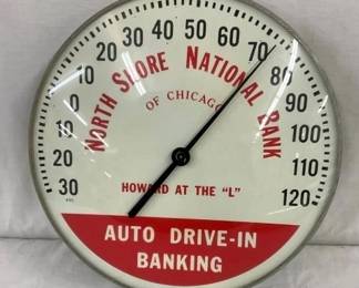 12IN NORTH STATE BANKING THERMOMETER