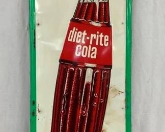 1966 SST VERT. DIET RITE COLA W/ BOTTLE