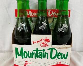 6PK MT. DEW CARRIER W/ BOTTLES