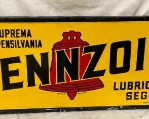 1955 PENNZOIL SST SIGN