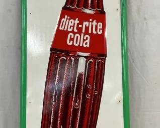 1965 SST VERTICAL DIET RITE SIGN