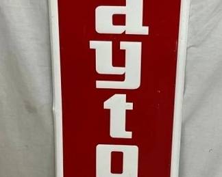 SST EMB. VERTICAL DAYTON TIRES SIGN