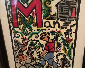 Walter Anderson alphabet print