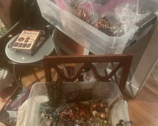 Some jewelry and findings by the bag 