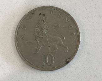 1970 Elizabeth II New Pence 