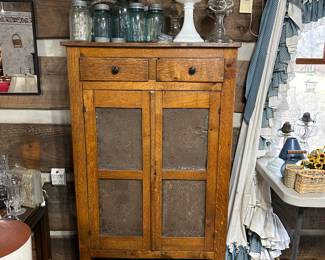 antique oak piesafe