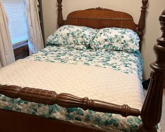 full size waterfall bed with mattress  