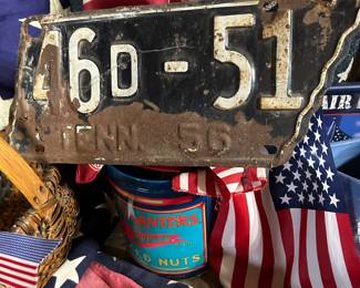 1956 Tennessee license plate 