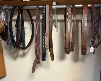 leather belts 