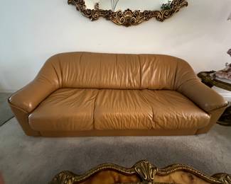 Presale Italian Leather Sofa