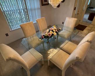 Presale Glass Dining Set