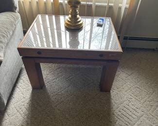 . . . end table